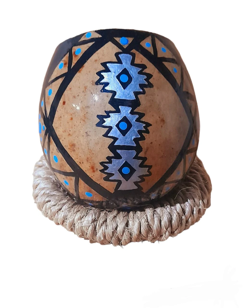 Cumba de morro pintado a mano - Imagen 4