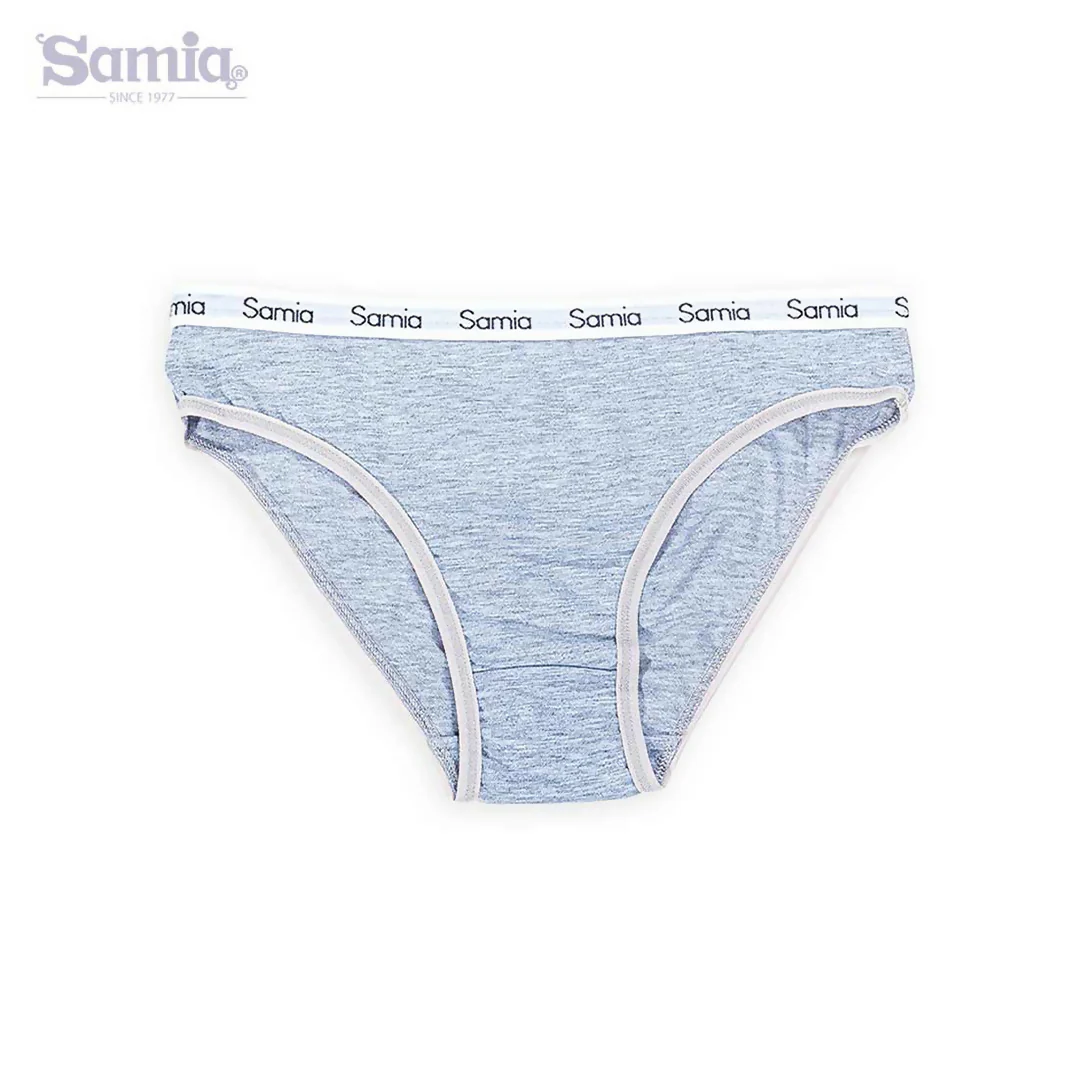 2PACK CLASIC BIKINI LISO SAMIA PARA DAMA