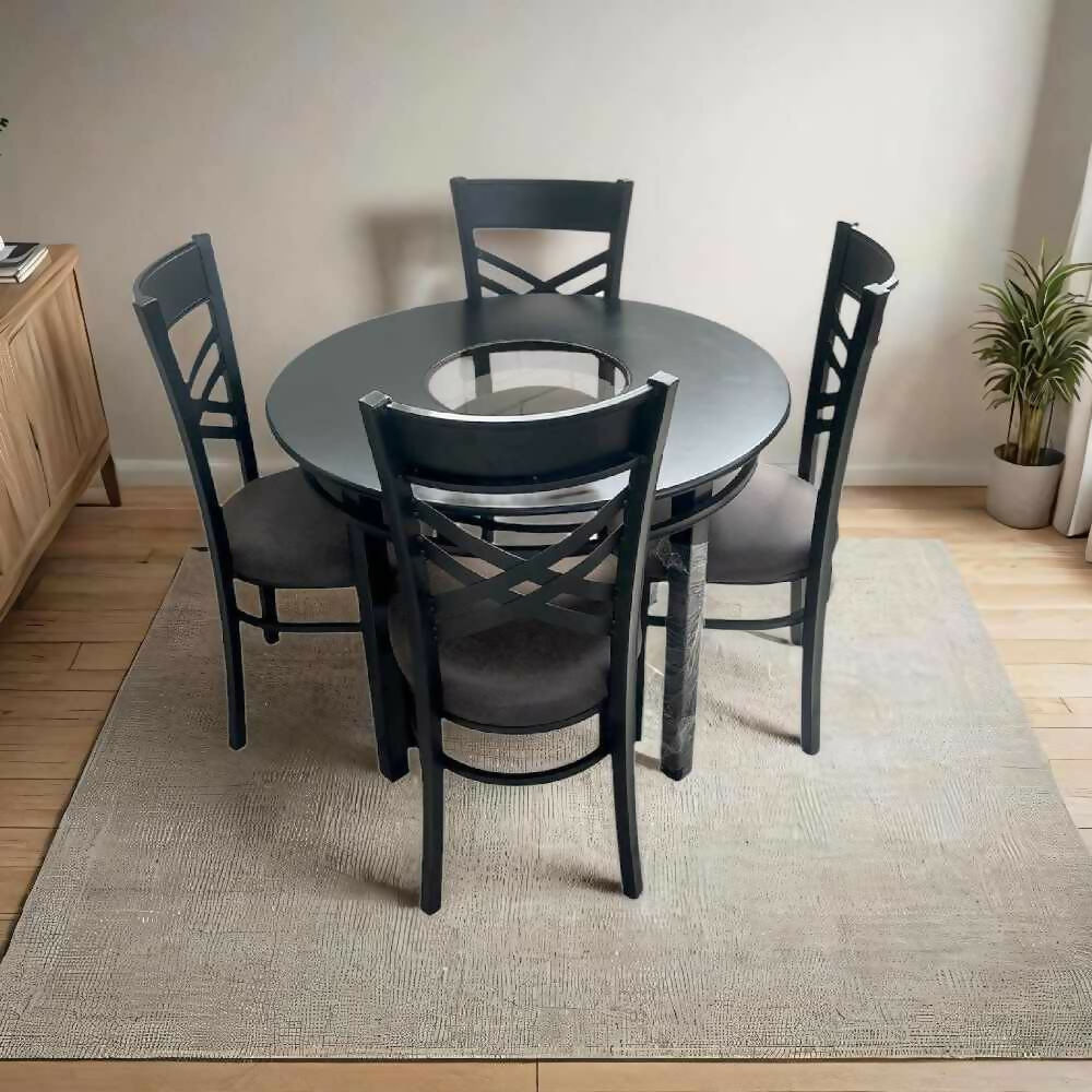 COMEDOR ROMA REDONDO 4 PERSONAS - Imagen 4