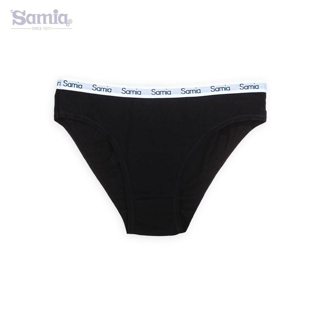 2PACK CLASIC BIKINI LISO SAMIA PARA DAMA - Imagen 2